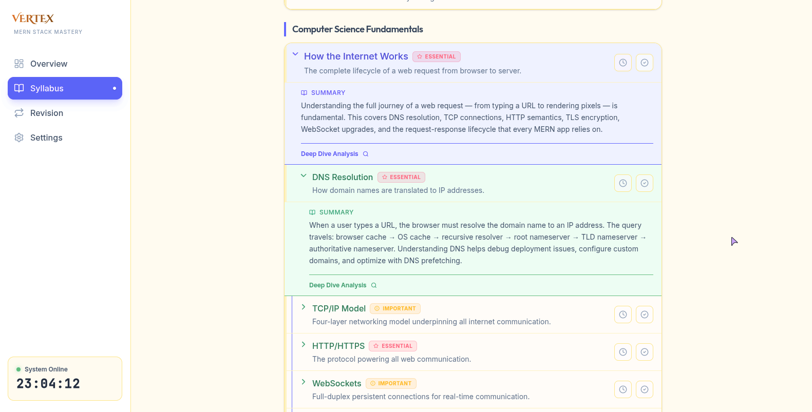 Syllabus Tracker
